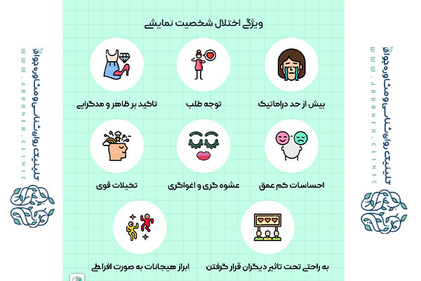 علائم اختلال شخصیت نمایشی و نشانههای انواع آن 1 علائم اختلال شخصیت نمایشی